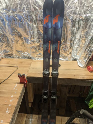 Used Nordica 186 cm All Mountain Navigator Skis With Tyrolia Bindings Max Din 13
