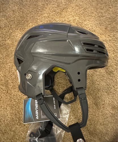 Bauer Re-akt 200 Hockey Helmet Grey Medium