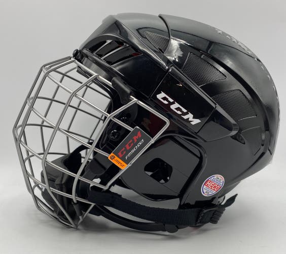 NEW CCM 50 Helmet Combo, Black, XS