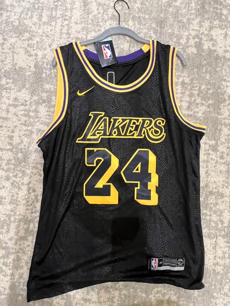 Nike Lakers Kobe Bryant Practice Jersey Adult Extra Large Stitched