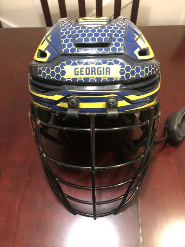 NLL Game Worn Box Lacrosse Helmet