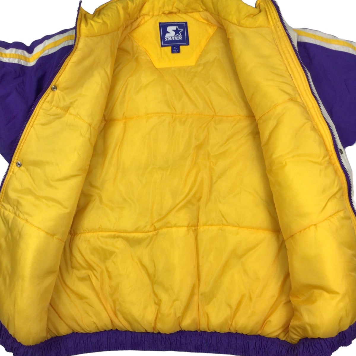 Vintage Starter 90's Minnesota Vikings Jacket Large NFL Vtg Made In Korea