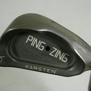 Ping Zing 6 iron Black Dot (Steel KT-M Stiff) 6i Golf Club
