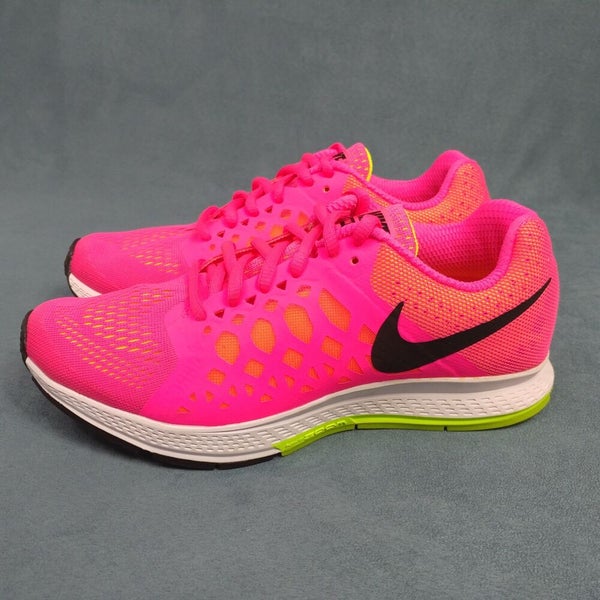 Nike Zoom Pegasus 31 Womens Running Shoes 7 Neon Pink Sneakers 654486 | SidelineSwap