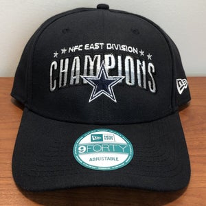 Dallas Cowboys Hat Strapback Cap NFL Football New Era NFC East Champions Retro