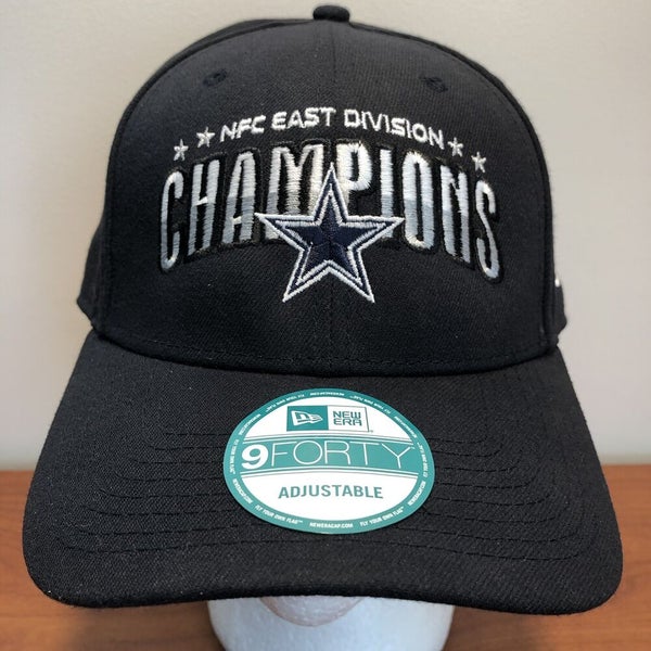 Dallas Cowboys NFL NFC East Division Champions Hat Cap New Era Snapback grey