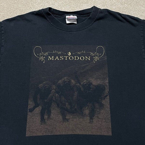 Mastodon Band T Shirt Men Large Adult Black Heavy Metal Music Vintage Retro