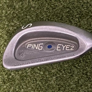 PING Eye 2 Plus Blue Dot Sand Wedge RH TT PING Cushin JZ Stiff Steel (L3676) +