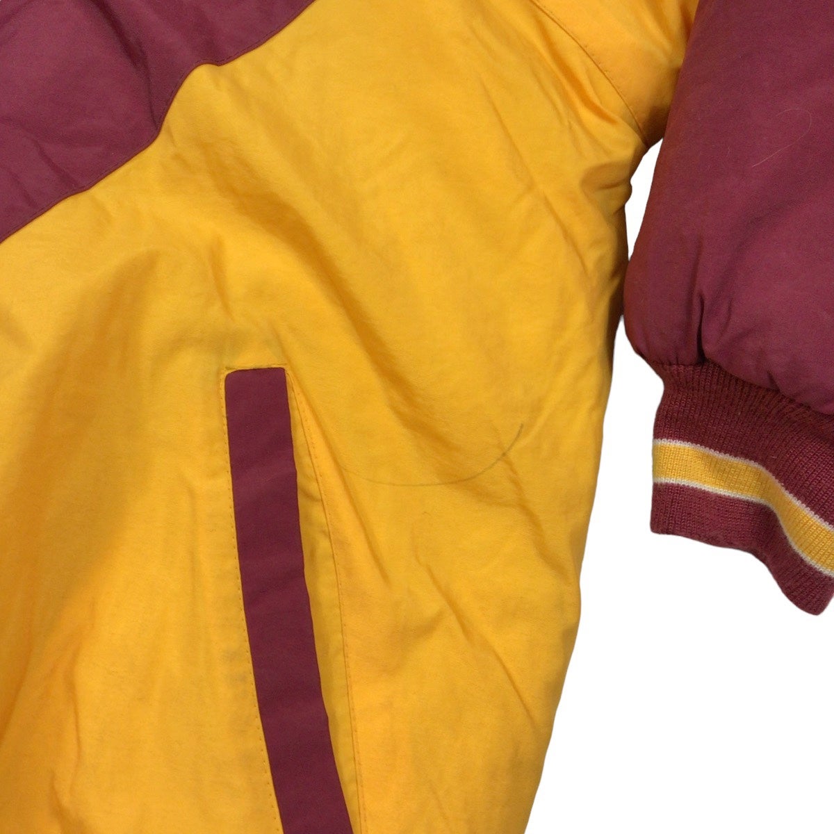 Vintage Redskins L Puffer Jacket & Ticket Stubs 80's 90's NFL