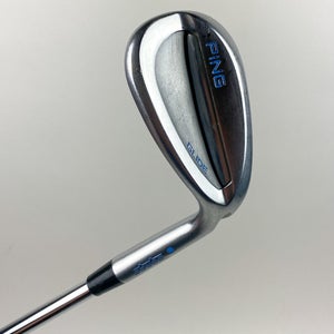 Used Right Handed Ping Blue Dot Gorge Glide Wedge 56* SS Stiff Flex Steel Golf