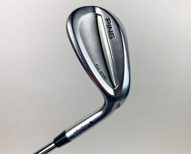 Used Right Handed Ping Black Dot Gorge Glide Wedge 56* SS Wedge Flex Steel Golf