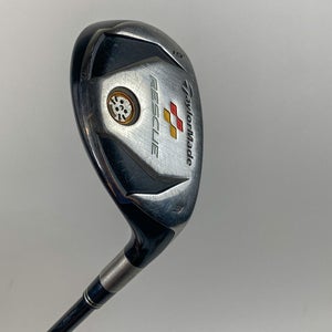 Used RH TaylorMade Rescue 3 Hybrid 19* REAX 65g Stiff Flex Graphite Golf Club