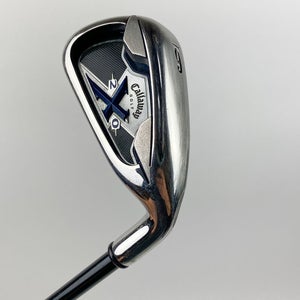 Used Right Handed Callaway X-20 6 Iron 75g Stiff Flex Graphite Golf Club