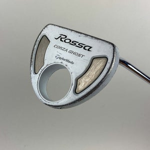 Used Right Handed TaylorMade Rossa Corza Ghost 34" Putter Steel Golf Club Winn