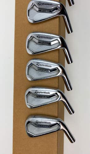 Used RH TaylorMade P-750 Tour Proto Forged Irons 4-PW HEADS ONLY Golf Set