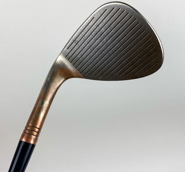 Tour Issue TaylorMade Hi-Toe Carbon Steel LB Wedge 60*-09 Stiff Flex Steel Golf