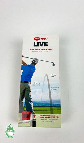 Brand New Game Golf Live GPS Shot Tracking Sensor Set Training Performance