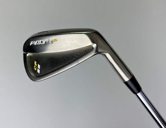 Right Handed AXIOM AS Yellow Forged 6 Iron Dynamic Gold S300 Stiff Flex Steel...