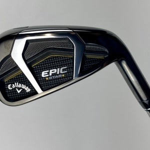Used RH Callaway Epic Forged Star CF17 7 Iron 55g Lite Flex Graphite Golf Club