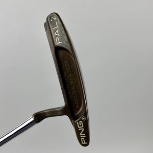 Used Right Handed Ping Karsten Pal 2 Beryllium Copper Putter Steel Golf Club
