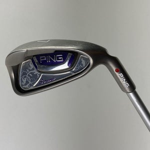 Used Right Handed Ping Red Dot Serene 7 Iron Ladies Flex Graphite Golf Club