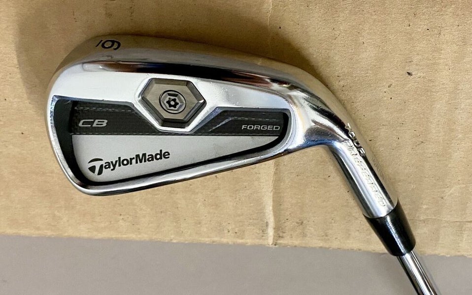 Used TaylorMade Tour Preferred CB Forged 6 Iron Project X 6.0 Stiff Steel Golf