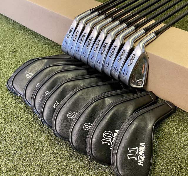 9 Piece RH Honma LB-280 KB Model 24K 4 Star 3-11 R-1 Regular
