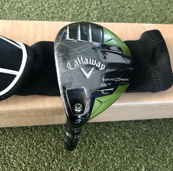 Left Handed Callaway RAZR Fit Xtreme Fairway 3 Wood HEAD ONLY Golf Club
