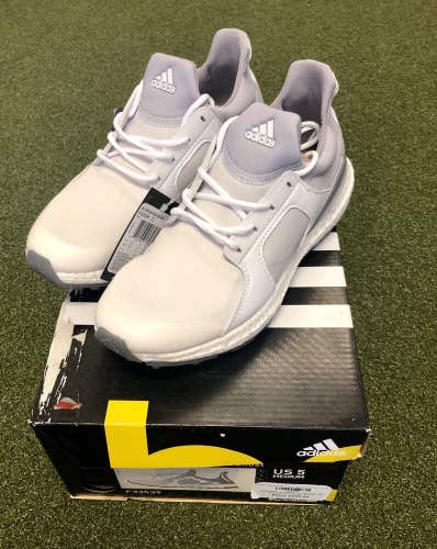 Brand New In Box Adidas W Climacross Boost Women's Golf Shoe Size 5M Gray/White