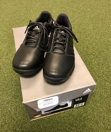 Adidas W Adipure Sport Women's Golf Shoe Size 5M Black