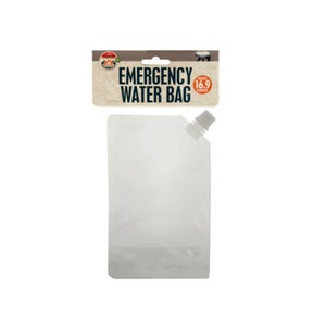 New 16.9 oz. Emergency Water Bag Set of 24