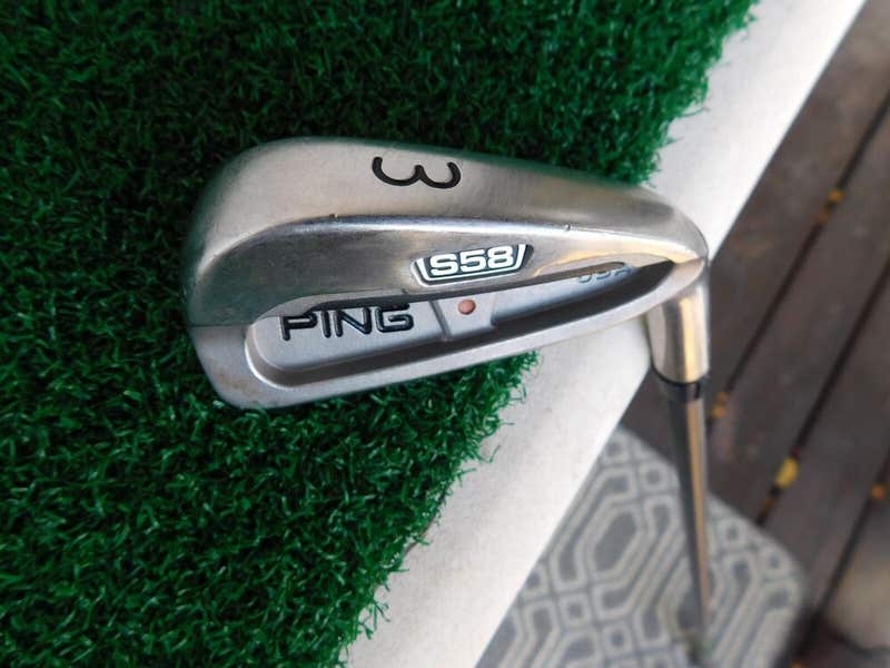 Ping S58 3-Iron Orange Dot w/ Aldila TOUR ATX85g 2.8 Stiff Flex