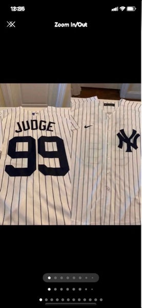 AARON JUDGE YANKEES WOMANS LADYS NAVY COOL BASE JERSEY MAJESTIC NEW XL