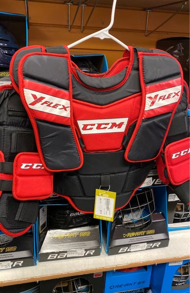 CCM YT Flex Used XL Youth Goalie Chest Protector Y T goal hockey