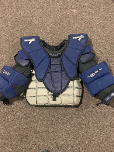 Used Small Vaughn Legacy 6000 Goalie Chest Protector