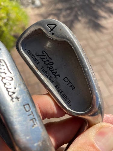 Titleist DTR iron 3 and 4 in right handed