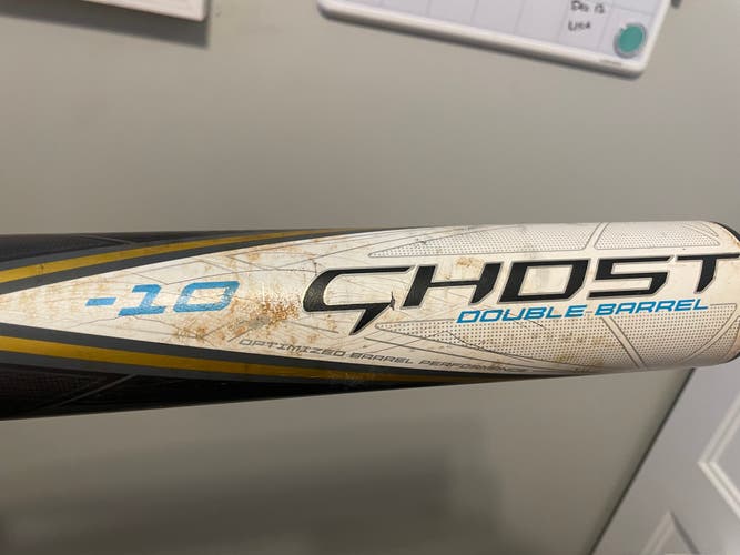 Used 2021 Easton Composite Ghost Bat (-10) 24 oz 34"