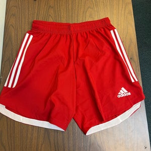 New Adidas Men's Condivo 20 Soccer Red Shorts -- Medium