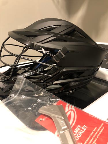 Brand New Matte Black Cascade XRS Helmet.