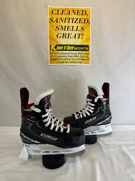 Youth New Bauer Vapor X2.7 Hockey Skates Regular Width Size YTH 12.5