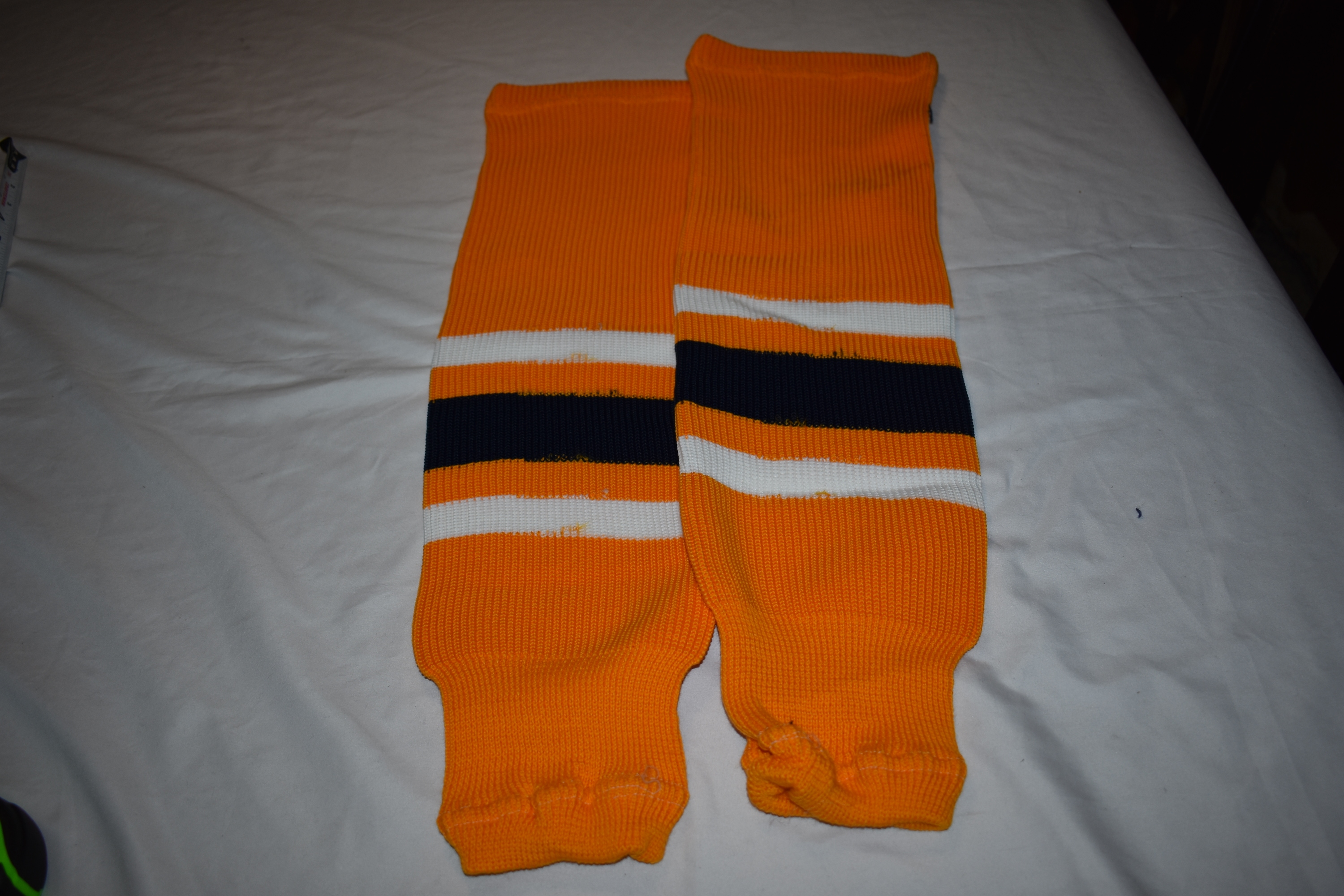 NEW - Pear Sox Striped Hockey Socks