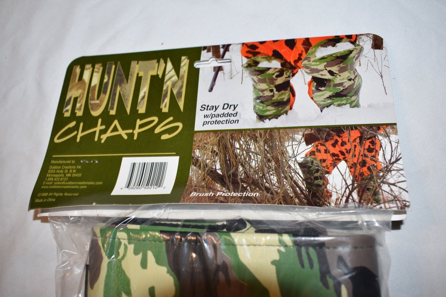camo hunting chaps