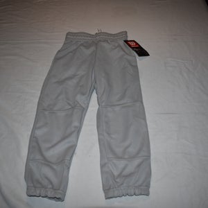 NEW - Wilson Baseball Game Pants, Gray, Youth Small