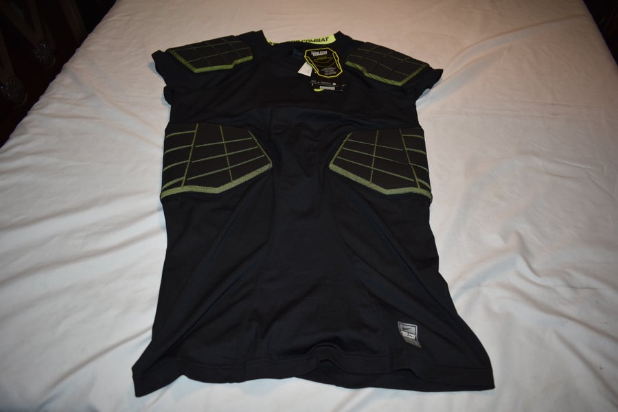 Nike Youth Pro Combat Hyperstrong 4-Pad Camo Football Shirt