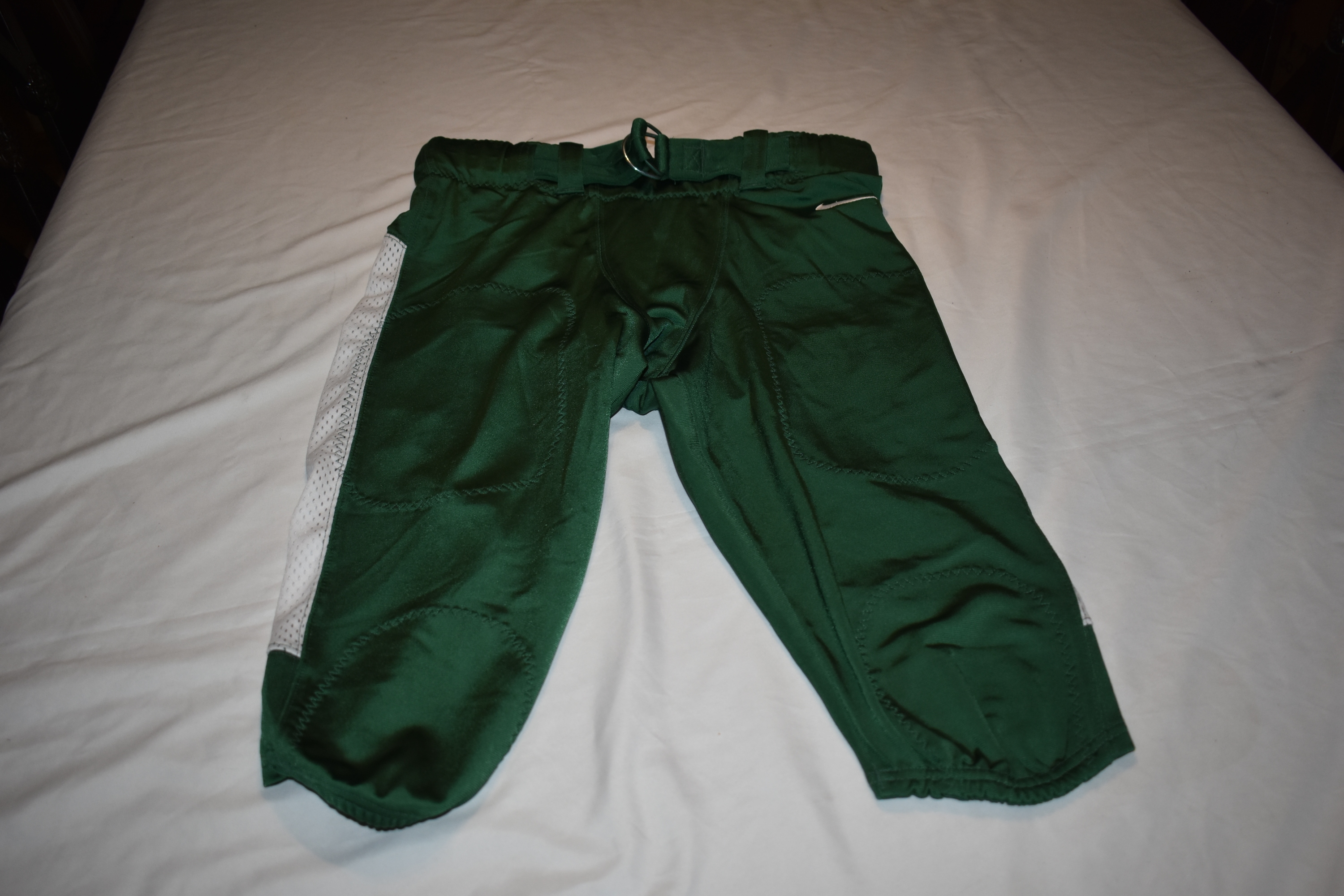 NWT - Nike Team Football Pants (sample), Green/White, Large