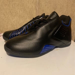 Adidas TMAC 3 Restomod Basketball Shoes Black Royal Blue Men's Size 13 GY0258