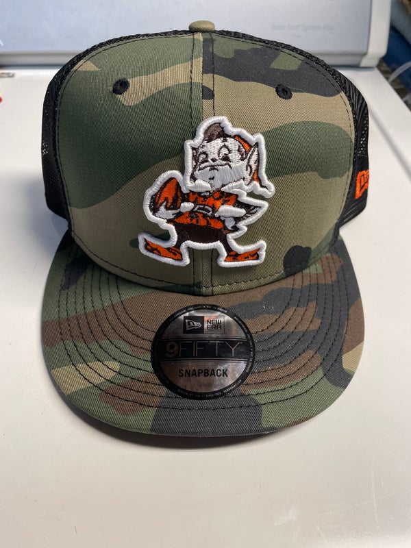 Men's New Era Camo Cleveland Browns Classic Trucker 9FIFTY Snapback Hat