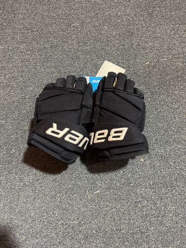 New Navy Bauer Vapor Hyperlite Pro Stock Gloves Colorado Avalanche Team Issued 13” & 14”