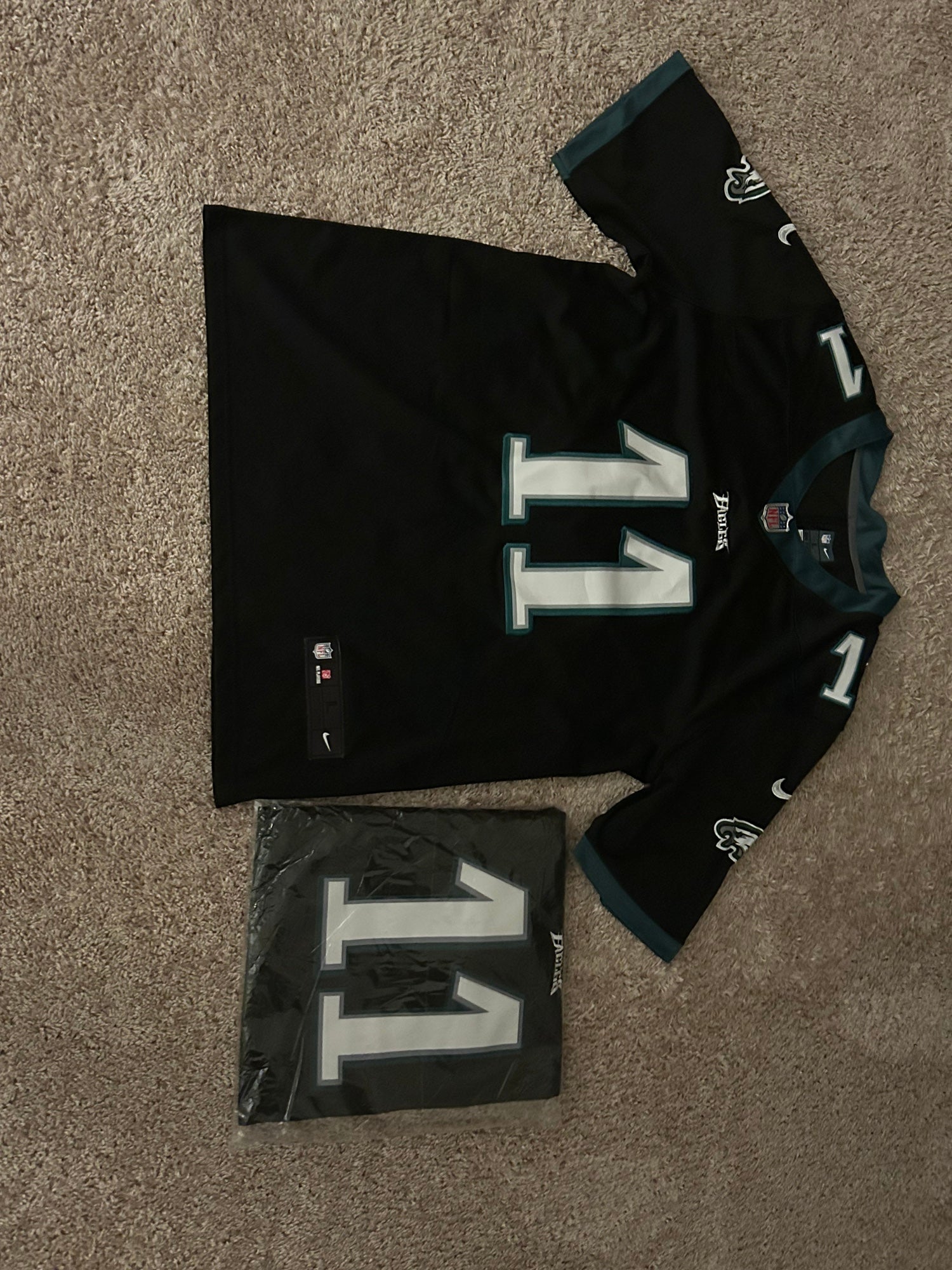 eagles super bowl patch jersey