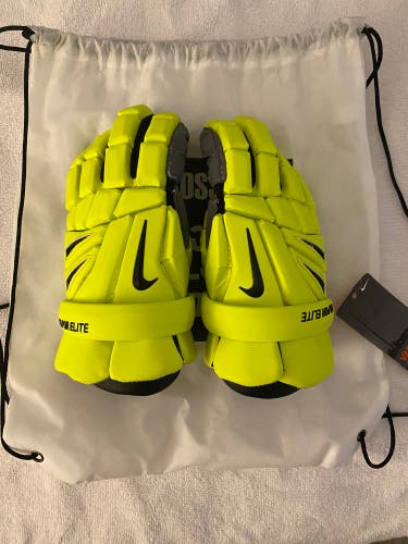 New Nike Volt Vapor Elite Lacrosse Gloves 13”